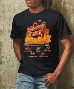 Judas Priest Invincible Shield Tour Signature T Shirt 3 Judas Priest Invincible Shield Tour Signature T Shirt