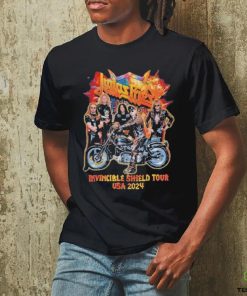Judas Priest Invincible Shield Tour USA 2024 T Shirt 3 Judas Priest Invincible Shield Tour USA 2024 T Shirt