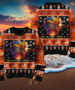 Judas Priest Invincible Shield Ugly Christmas Sweater Chirstmas Gifts 2024 Xmas For Family And Friends Ugly Sweater