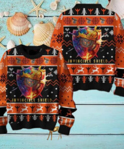 Judas Priest Invincible Shield Ugly Christmas Sweater Chirstmas Gifts 2024 Xmas For Family And Friends Ugly Sweater
