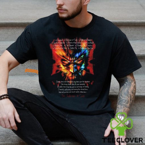 Judas Priest Redeemer Of Souls Tracklist 10th Anniversary Two Sides Print Classic T Shirt