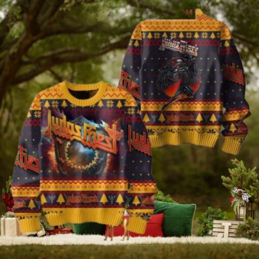 Judas Priest Screaming For Vengeance Chirstmas Gifts 2024 Xmas For Family And Friends Ugly Sweater