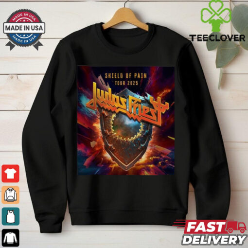 Judas Priest Shield Of Pain Tour 2025 Shirt