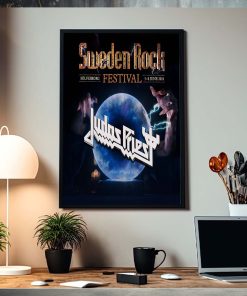 Judas Priest Sweden Rock Solvesborg Festival June 2024 Home Decor Poster Canvas