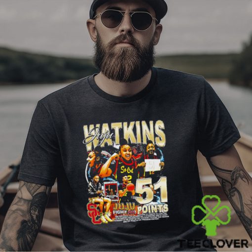 Juju Watkins 51 Points Picture Collage Shirt