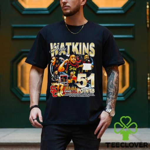Juju Watkins 51 Points Picture Collage Shirt