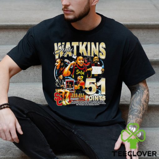 Juju Watkins 51 Points Picture Collage Shirt