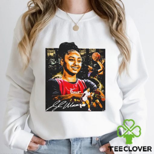 Juju Watkins USC Trojan basketball signature shirt