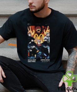 Jujutsu Kaisen And McDonalds Will Be Collaborating For A Special Grade Garlic Sauce Limited Edition Only On The App 7 9 T Shirt