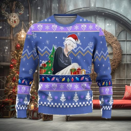 Jujutsu Kaisen Ugly Christmas Sweater 3D Gift For Men And Women Custom Satoru Gojo Xmas Gift