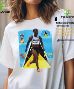 Julien Alfred Gold Medal Champion Runner 2024 Olympics shirt