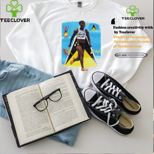 Julien Alfred Gold Medal Champion Runner 2024 Olympics shirt