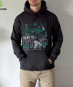 Julio Rodriguez Seattle Here To Stay WHT Shirt