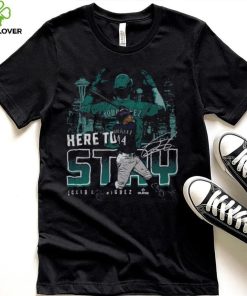 Julio Rodriguez Seattle Here To Stay WHT Shirt