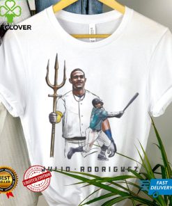 Julio Rodriguez player Seattle Mariners baseball trident sketch shirt