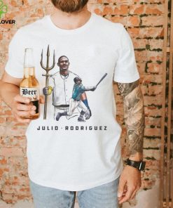 Julio Rodriguez player Seattle Mariners baseball trident sketch shirt