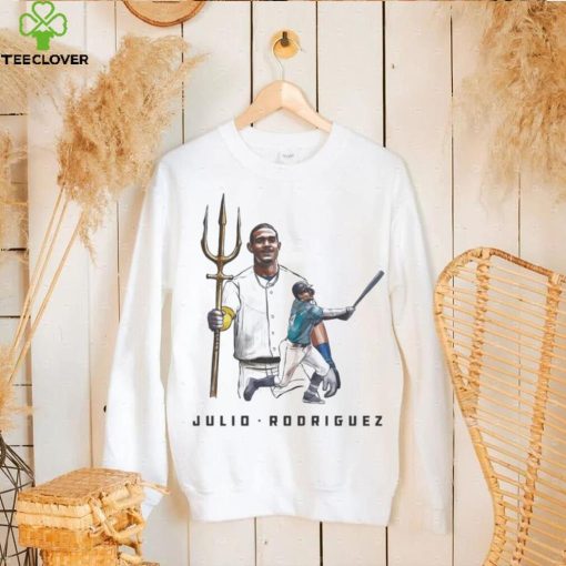 Julio Rodriguez player Seattle Mariners baseball trident sketch shirt