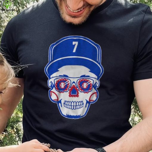 Julio Urias Sugar Skull Shirt