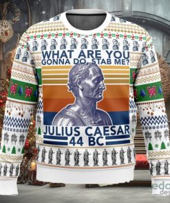Julius Caesar 3D Ugly Christmas Sweater Christmas Gift Ideas Party Gift