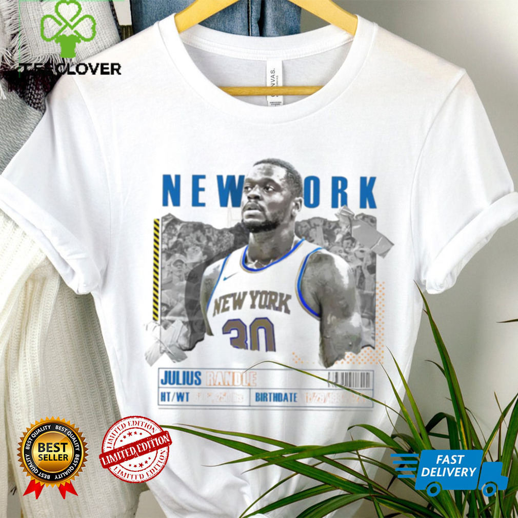 Julius Randle number 30 New York Knicks basketball player paper poster shirt Julius Randle number 30 New York Knicks basketball player paper poster shirt