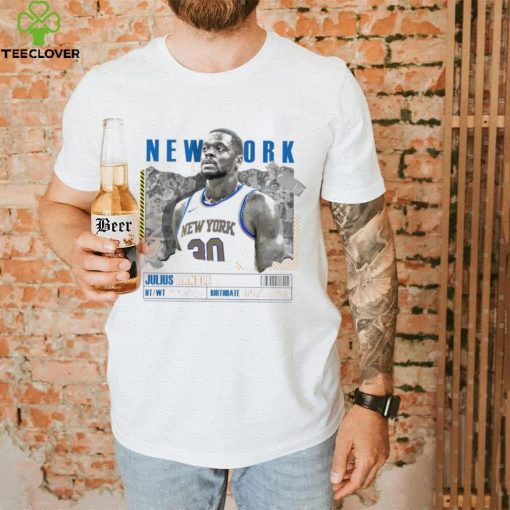 Julius Randle number 30 New York Knicks basketball player paper poster shirt