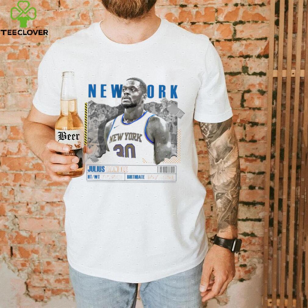 Julius Randle number 30 New York Knicks basketball player paper poster shirt Julius Randle number 30 New York Knicks basketball player paper poster shirt