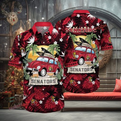 Julytime Aloha Shirt – Ottawa Senators NHL Hawaiian Collection