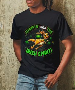 Jumpin’ into the Irish spirit St. Patrick’s Day T Shirt