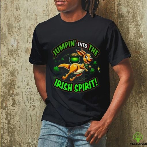 Jumpin’ into the Irish spirit St. Patrick’s Day T Shirt