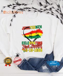Juneteenth Celebrating Black Freedom 1865 African American T Shirt