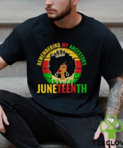 Juneteenth Remembering My Ancestors Vintage Shirt 2 Juneteenth Remembering My Ancestors Vintage Shirt