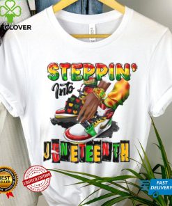 Juneteenth T shirt, Steppin’ Into Juneteenth T shirt