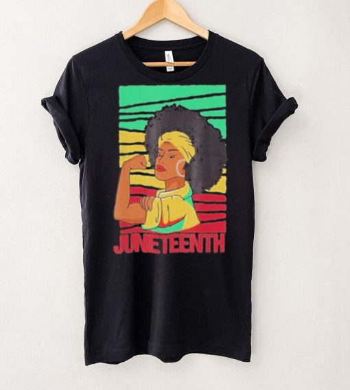 Juneteenth strong black girl African American freedom hoodie, sweater, longsleeve, shirt v-neck, t-shirt