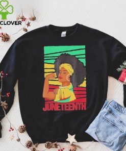 Juneteenth strong black girl African American freedom hoodie, sweater, longsleeve, shirt v-neck, t-shirt