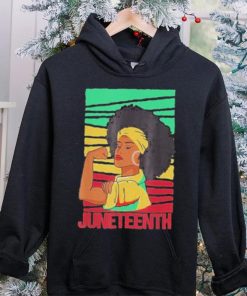 Juneteenth strong black girl African American freedom hoodie, sweater, longsleeve, shirt v-neck, t-shirt