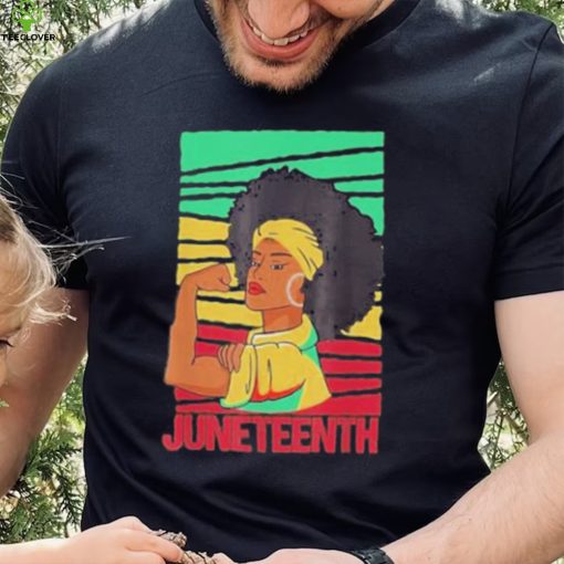 Juneteenth strong black girl African American freedom hoodie, sweater, longsleeve, shirt v-neck, t-shirt