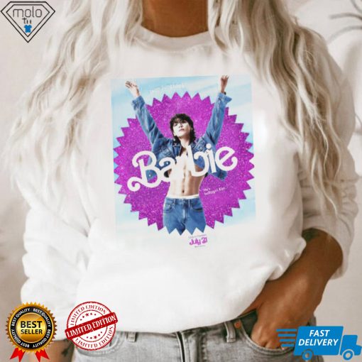 Jungkook Barbie 2023 Poster BTS JK CK poster shirt