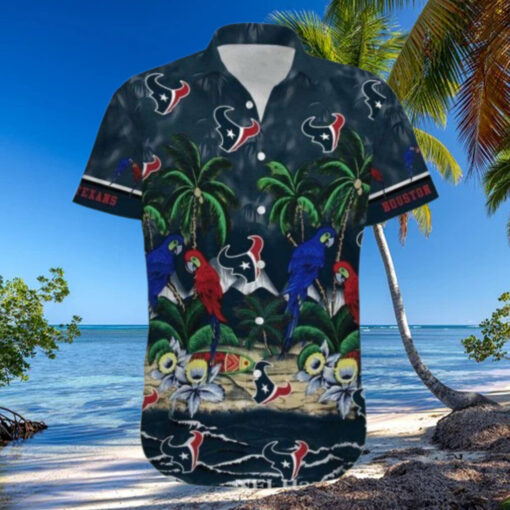 Jungle Game Houston Texans Hawaiian Shirt