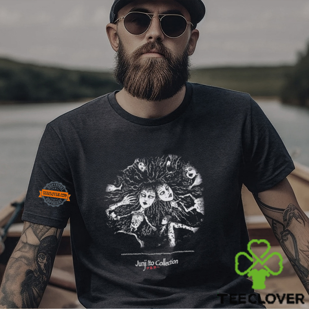 Junji Ito Crawling Front Print T Shirt Junji Ito Crawling Front Print T Shirt