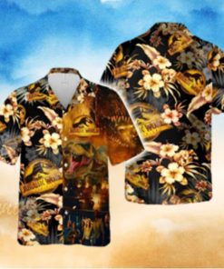 Jurassic 25th Anniversary Dinosaur Jurassic Park Hawaiian Shirt