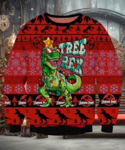 Jurassic Park Have Tree Rex In Christmas Ugly Sweater