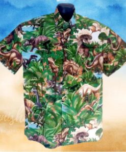 Jurassic Park Hawaiian Shirt Dinosaurs Items For Mens Women