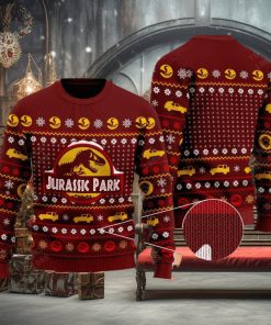 Jurassic Park Knitted Sweater Christmas For Men And Women