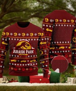 Jurassic Park Knitted Sweater Christmas For Men And Women