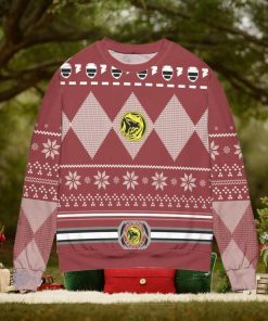 Jurassic Park Logo Snowflake Pattern Ugly Christmas Sweater Christmas Gift For Men And Women