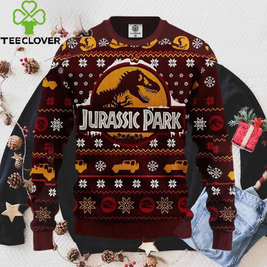 Jurassic Park Ugly Christmas Sweater Sweatshirt Jurassic Park Ugly Christmas Sweater Sweatshirt
