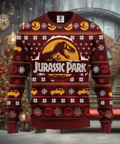 Jurassic Park Ugly Christmas Ugly Sweater