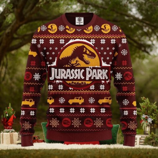 Jurassic Park Ugly Christmas Ugly Sweater