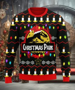 Jurassic Park Ugly Park Ugly Gift Christmas 3D Sweater For Men And Women