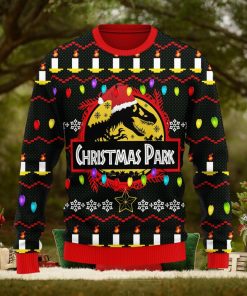 Jurassic Park Ugly Park Ugly Gift Christmas 3D Sweater For Men And Women